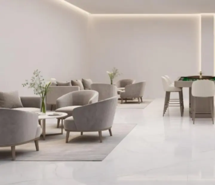 Elegancka sala eventowa w Polsce przygotowana na wieczorne wydarzenie