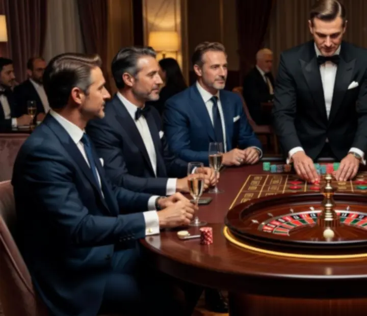 Stylowy wieczór eventowy z ruletką i eleganckimi gośćmi